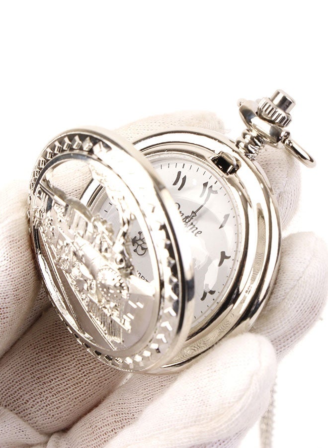 Luxury Classic Pocket Watch with Arabic Numerals – A Vintage Blend of Elegance and Heritage - Image 3